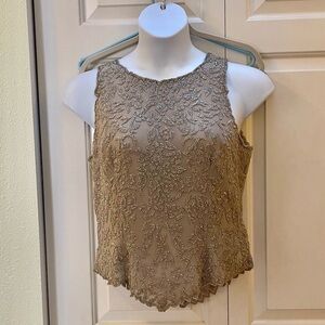 Vintage JKARA New York  beaded top